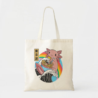 Anime Axolotl Waifu Who Love Anime Ramen And Sketc Tote Bag