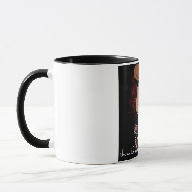 Anime basketball mug (Left)