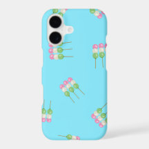 Anime Blue Pastel Dango iPhone / iPad case