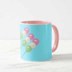 Anime Blue Pastel Dango Mug