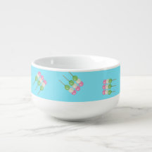 Anime Blue Pastel Dango Soup Mug
