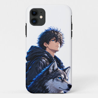 Anime boy iPhone 11 case