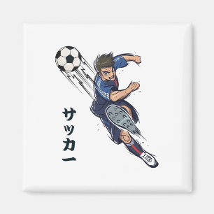 Anime Boy Man Soccer Manga Japanese Magnet