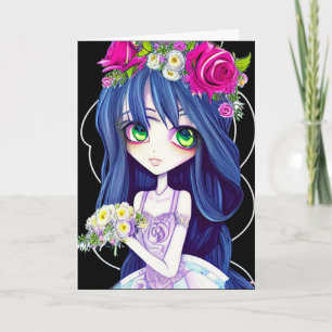 Anime Bride Bridesmaid  Invitation
