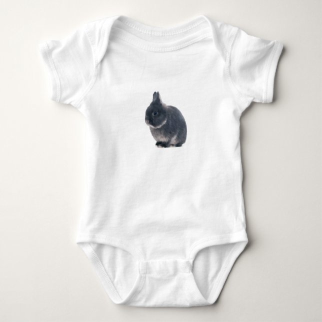 Anime Bunny Cute Kawaii Baby Body Suit Baby Bodysuit (Front)