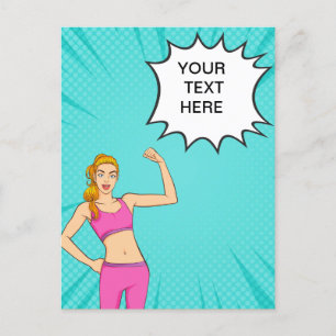 ANIME , CARTOON , CUSTOMIZABLE POSTCARD