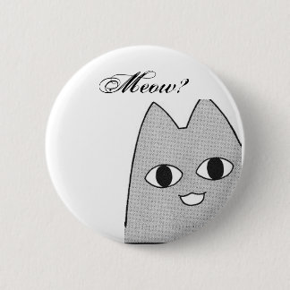 Anime cat 6 cm round badge
