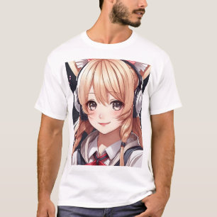 Anime cat girl T-Shirt
