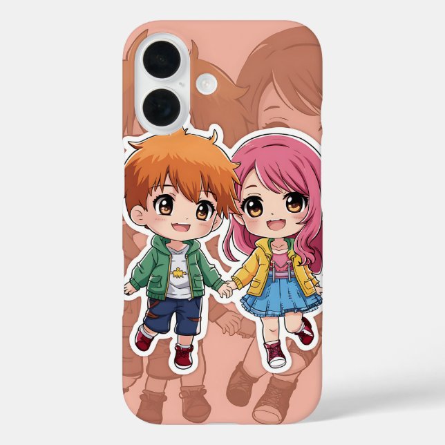 Anime Character Phone Case Design  (Back)