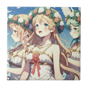 Anime Chor Ceramic Tile