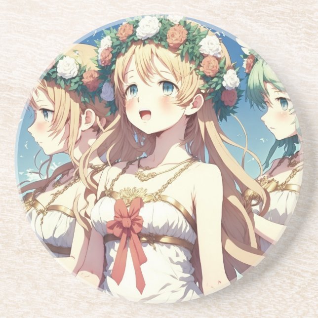 Anime Chor Coaster (Front)