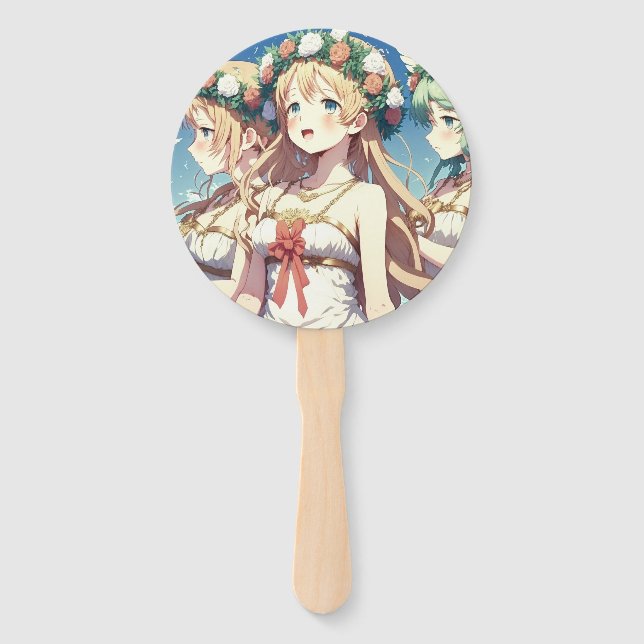 Anime Chor Hand Fan (Front)