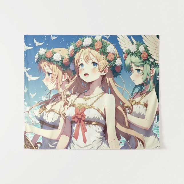 Anime Chor Tapestry (Front (Horizontal))