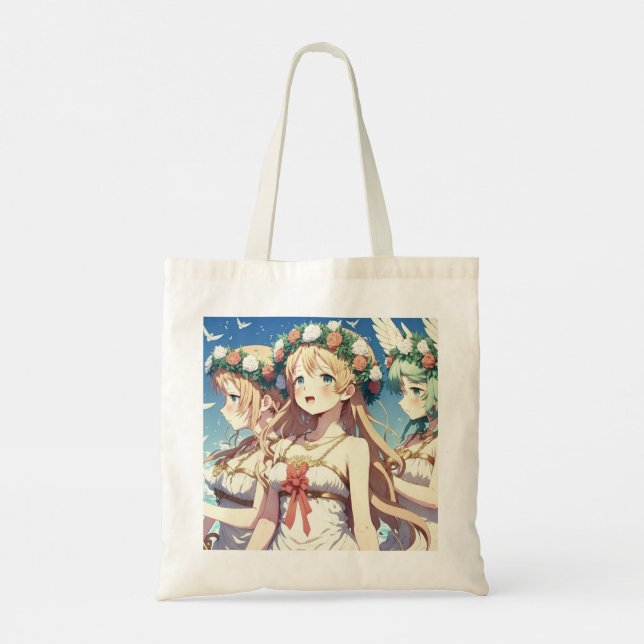 Anime Chor Tote Bag (Back)