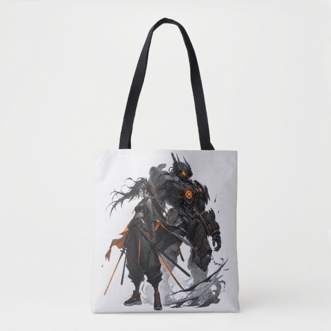 Anime cool tote bag (Front)