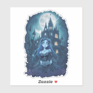 Anime Corpse Bride Sticker