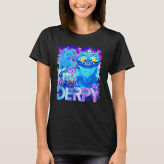 Anime Cute Blue Tiger T-Shirt – Derpy Vintage Anim
