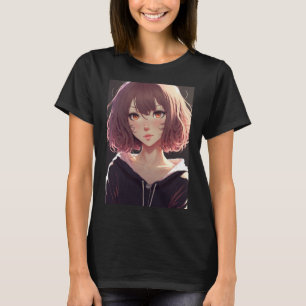 Anime Cute Japanese Kawaii Cartoon Otaku girl T-Shirt