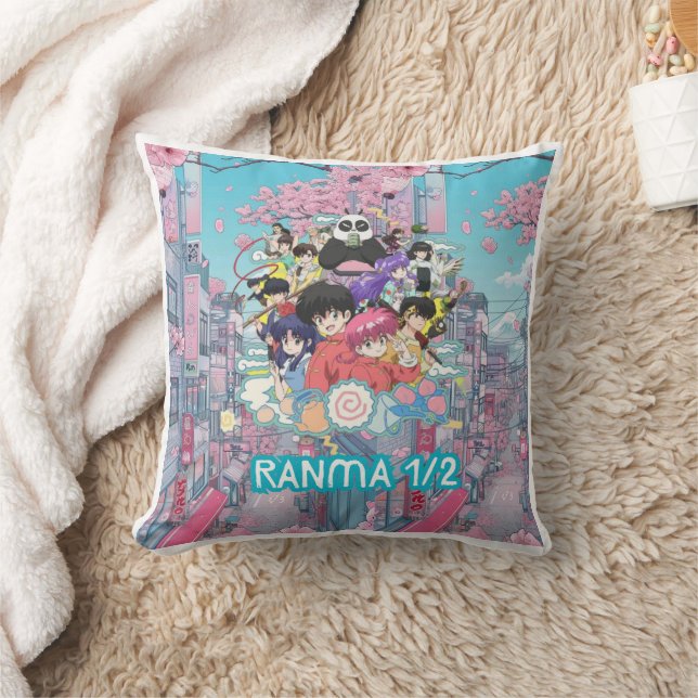 anime decorative conjin Ranma 1/2 Cushion (Blanket)