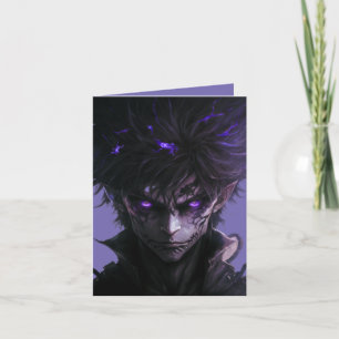 Anime Demon   Card