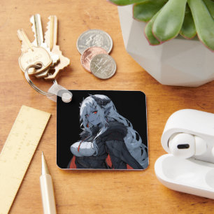 Anime Demon Girl Key Ring