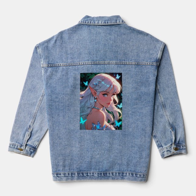 Anime Denim Jacket (Back)