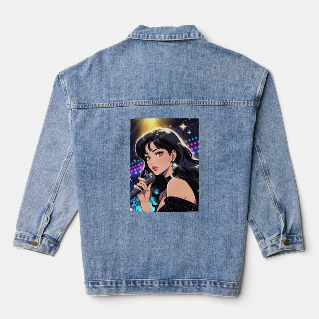 Anime Denim Jacket (Back)