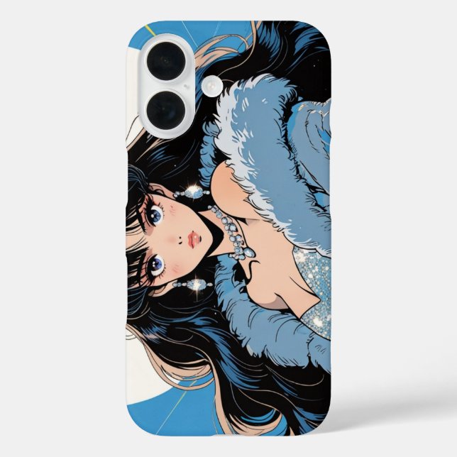 Anime diva iPhone / iPad case (Back)