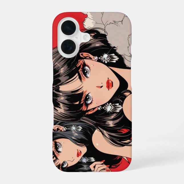 Anime diva iPhone / iPad case (Back)
