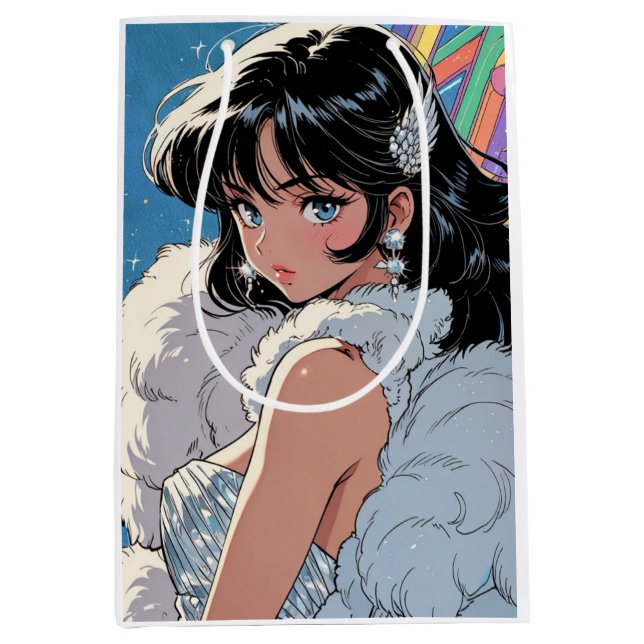 Anime diva medium gift bag (Front)