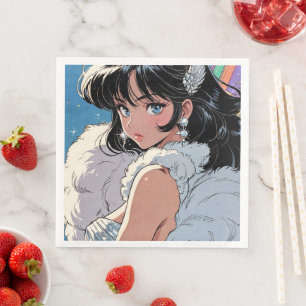 Anime diva napkin