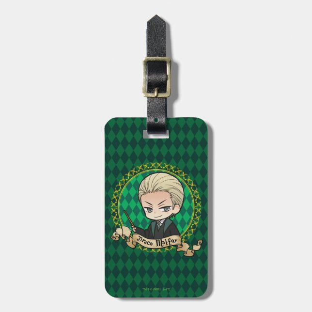 Anime Draco Malfoy Luggage Tag (Front Vertical)