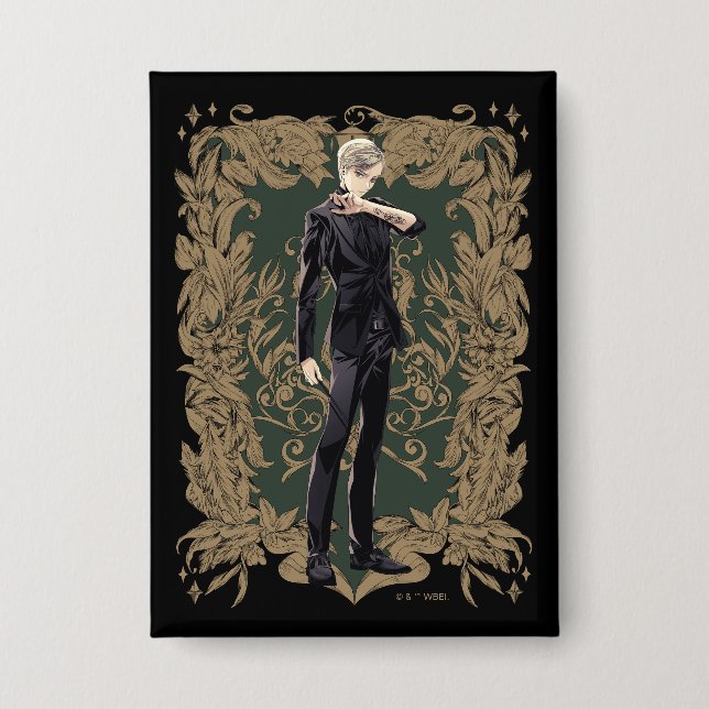 Anime Draco Malfoy Ornate Frame (Front)