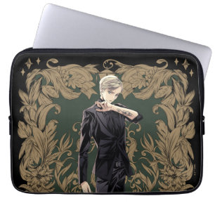 Anime Draco Malfoy Ornate Frame Laptop Sleeve
