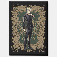 Anime Draco Malfoy Ornate Frame