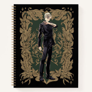 Anime Draco Malfoy Ornate Frame Notebook