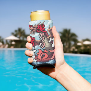 Anime Dragon Tokyo Seltzer Can Cooler