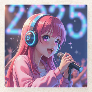 Anime Dreams 2025 Glass Coaster