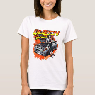 Anime Drift Mechanic Car – Garage Queen Art T-Shirt
