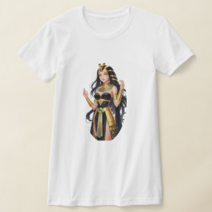 Anime Egyptian Pharaoh Queen – Majestic Royal T-Shirt