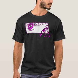 Anime Eyes Anime Girl Japanese Characters For Girl T-Shirt