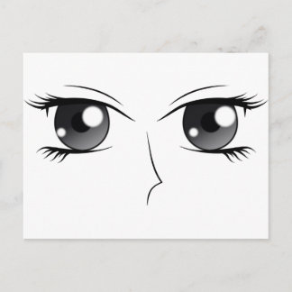 Anime Eyes - Manga Postcard