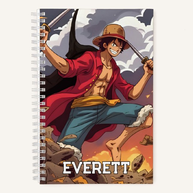 Anime Fanart Notebook (Front)