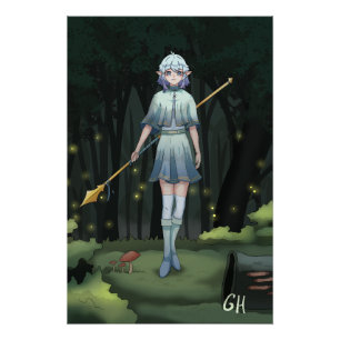 Anime Forrest Girl,  Poster