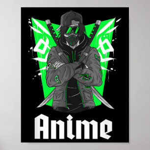 Anime Geek Back To School Poster