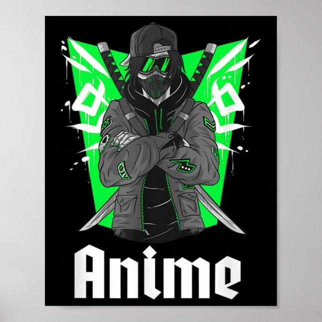 Anime Geek Back To School  Poster (Front)