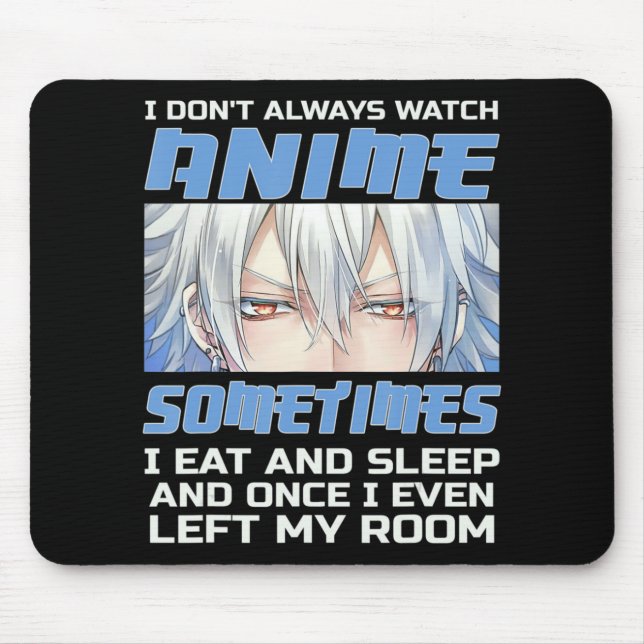 Anime Gift For Boys Men Teenager Cute Anime Merch  Mouse Pad (Front)