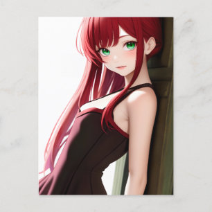 Anime Girl 013 Postcard