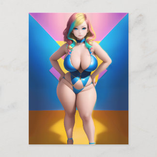 Anime Girl 047 Postcard