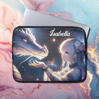 Anime Girl and Her Dragon Mystical Personalised